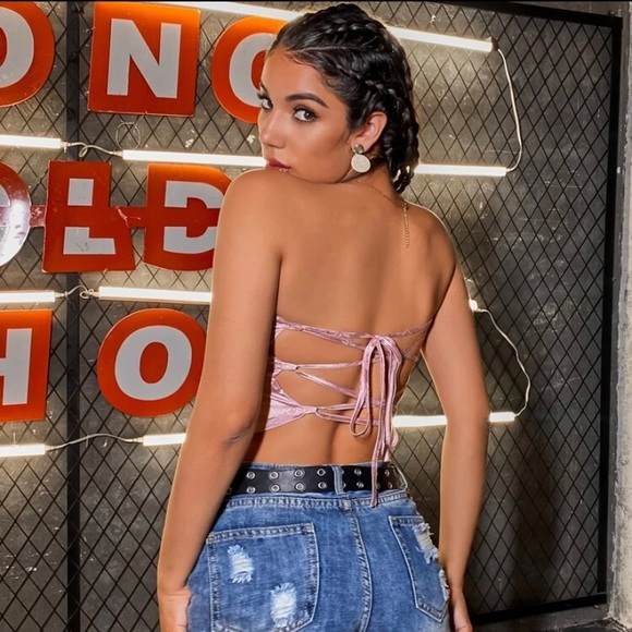 Satin Tube Top - Picture 2 of 2